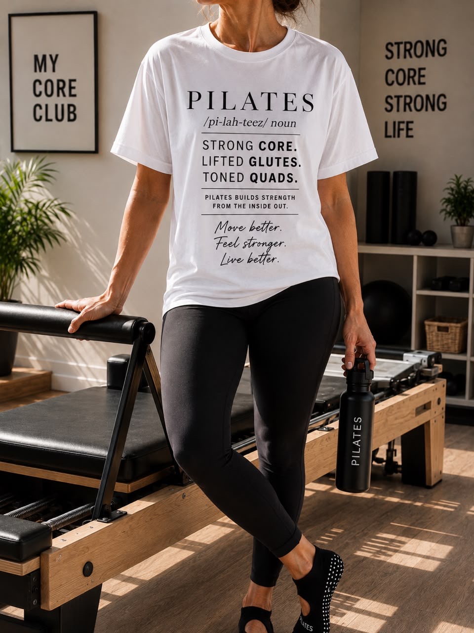 DESIGN 04 — Pilates — The Definition in White